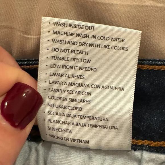 Kancan Vienna Mid-Rise Super Skinny Leopard Patch Jeans - Picture 11 of 15